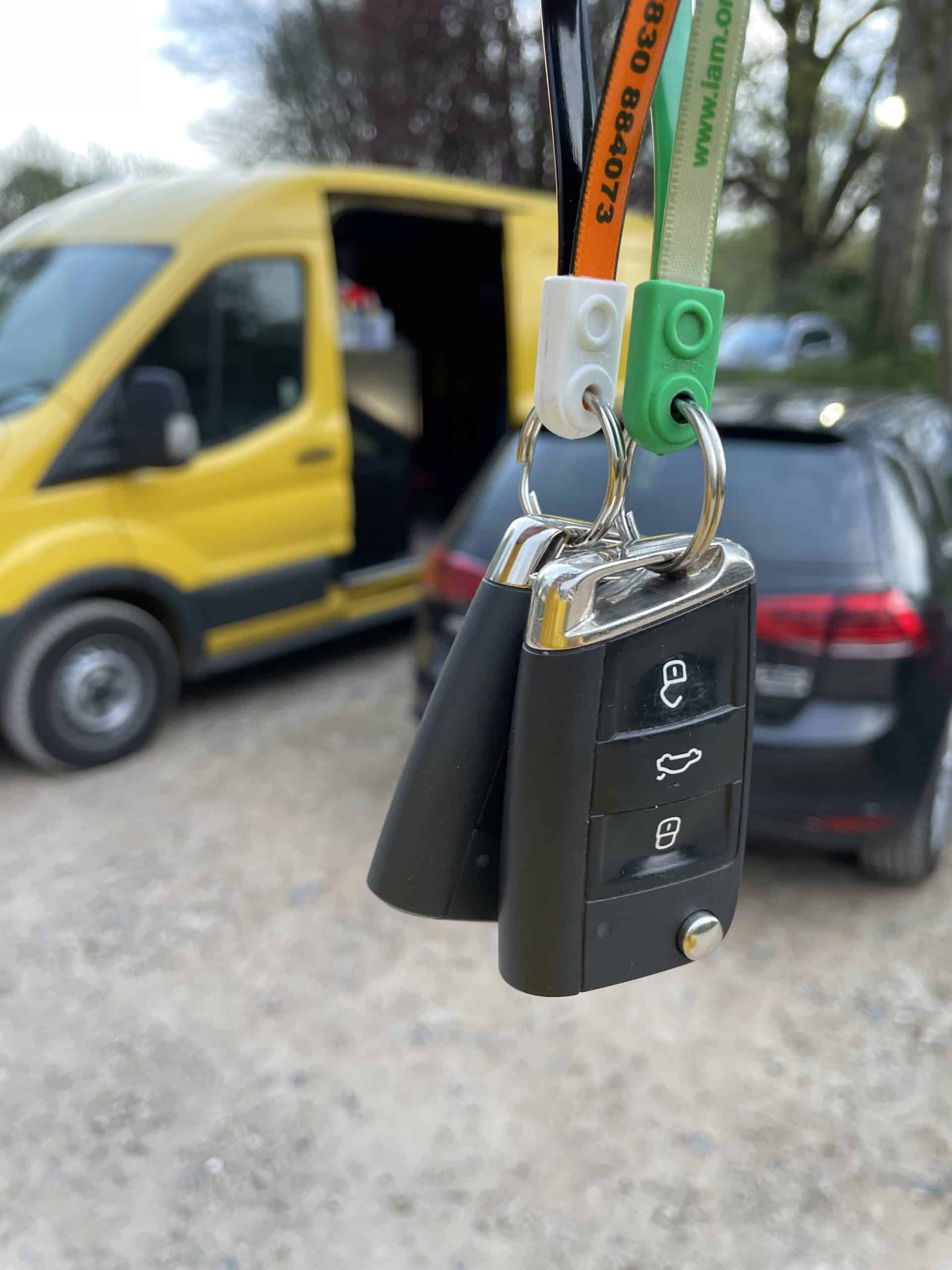 vw golf key