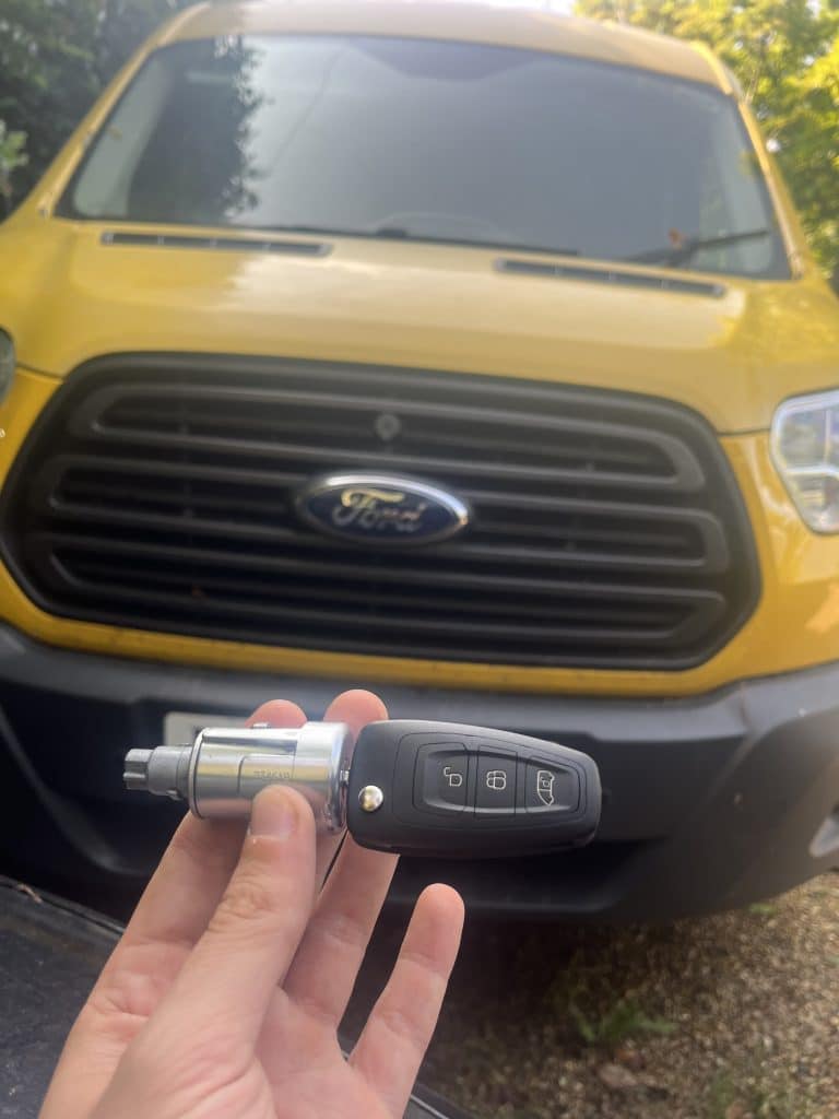 lost van key replacement