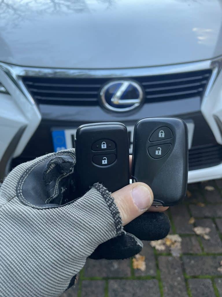 lexus proximity keys