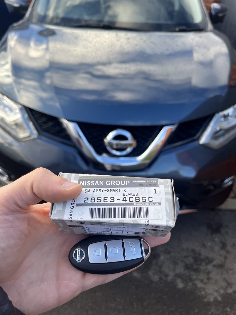 nissan x trail smart key